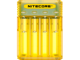 Зарядное устройство Nitecore Q4 (4 канала), желтое